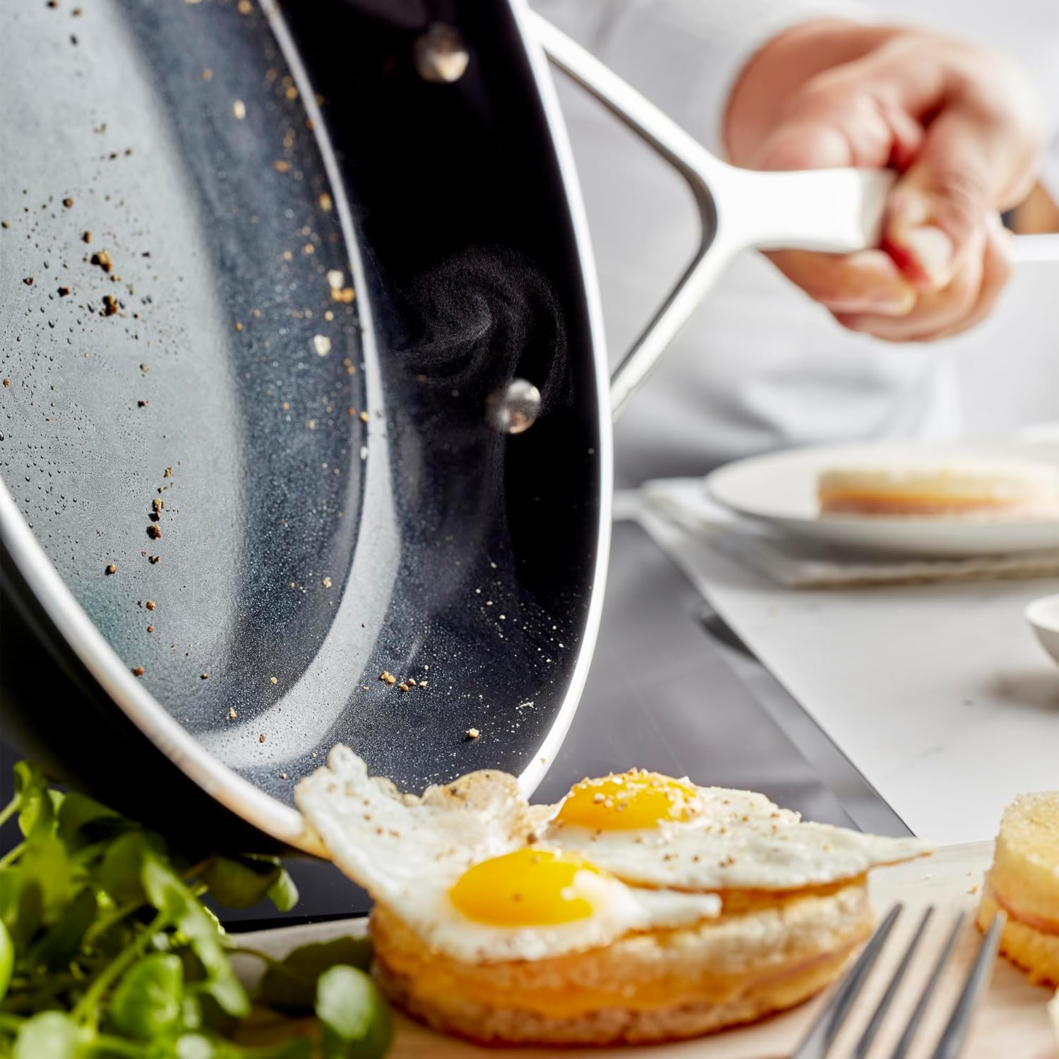 Demeyere AluPro Ceramic 12-inch Aluminum Nonstick Fry Pan