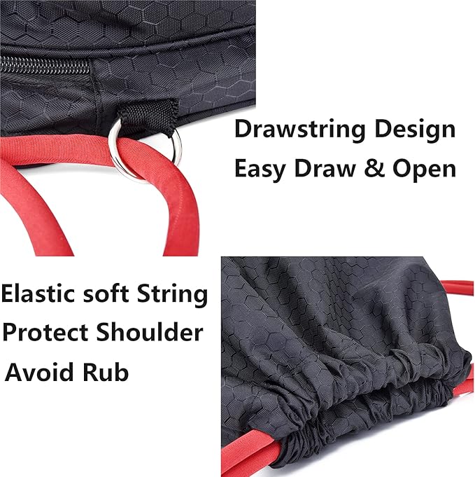 Waterproof Drawstring swim Bag Sackpack Backpack,Dry Wet Depart,Swimming Gym Yoga Sport Shoulder Rucksack Daypacks Casual Bags (BLUE)