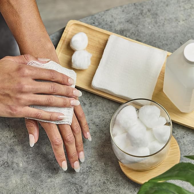 Gauze Sponge 2x2 [200 Count] Non-Sterile Gauze Pads, 12-Ply, Medical Grade Cotton Wound Dressing for First Aid Kit