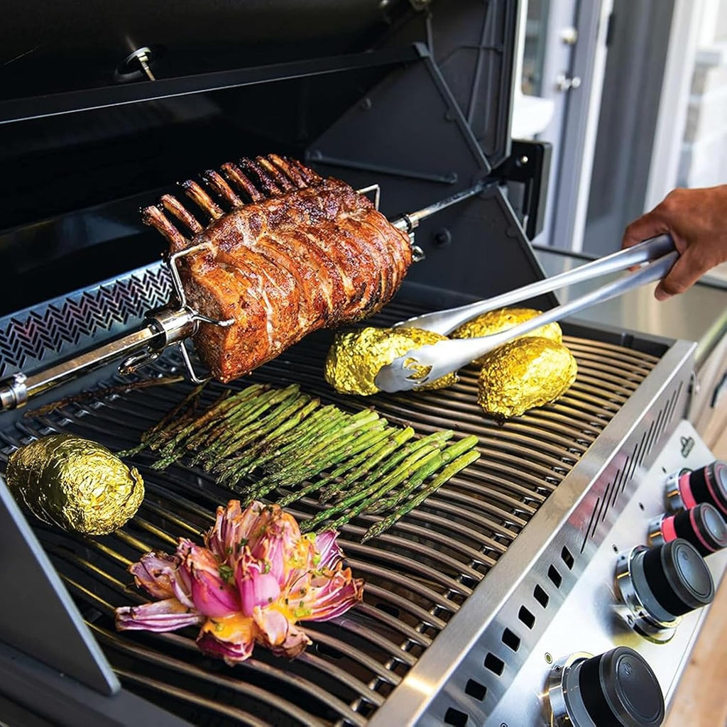 16-3/4" Stainless Steel 4pack Waved Cooking Grids Grates Replacement Parts for Napoleon Triumph 495 Gas Grill S87005