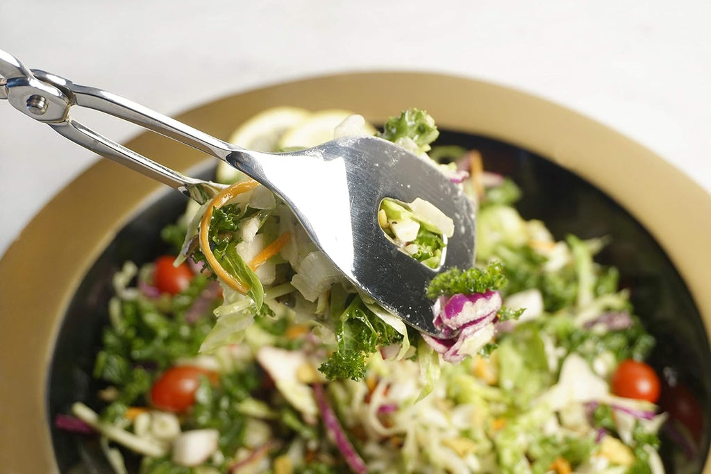 RSVP Endurance Serving Collection Kitchen Tongs, Large, Stainless Steel