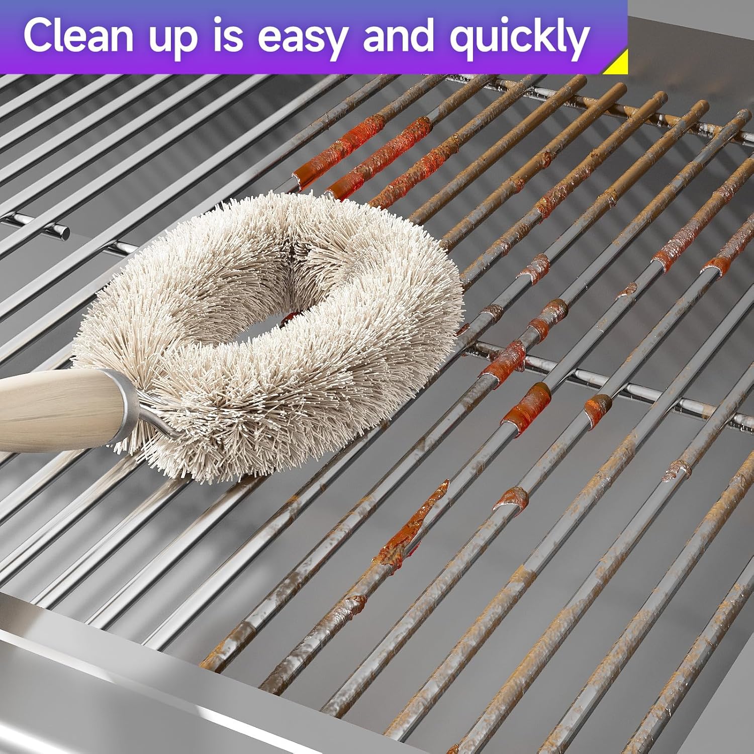 17.5 inch Stainless Steel Grill Cooking Grates Replacement Parts for Weber Spirit 300 Series, Genesis Silver/Gold/Platinum B/C, Genesis 1000-3500, I - IV, 7638, 7639, 2Pack