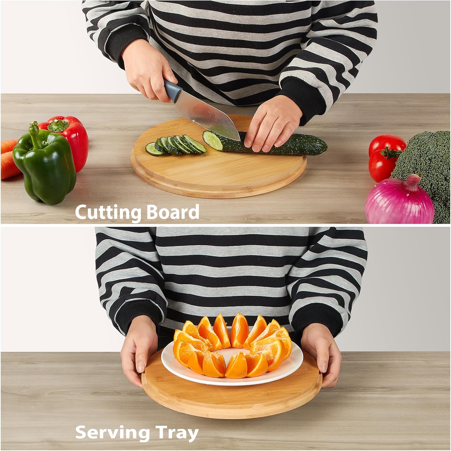 11.3" Extra Large Salad Bowl with Wooden Lid & Servers, 208Oz, Oversized Bamboo Fiber Salad Serving Set with Utensils for Home/Kitchen, Big Lightweight Bowl for Mixing Salad,Fruit,Pasta - Turquoise