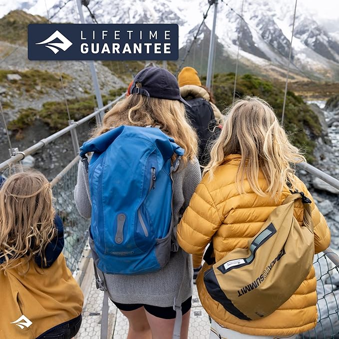 Sea to Summit Big River Dry Bag, Heavy-Duty Dry Storage, 65 Liter, Jet Black