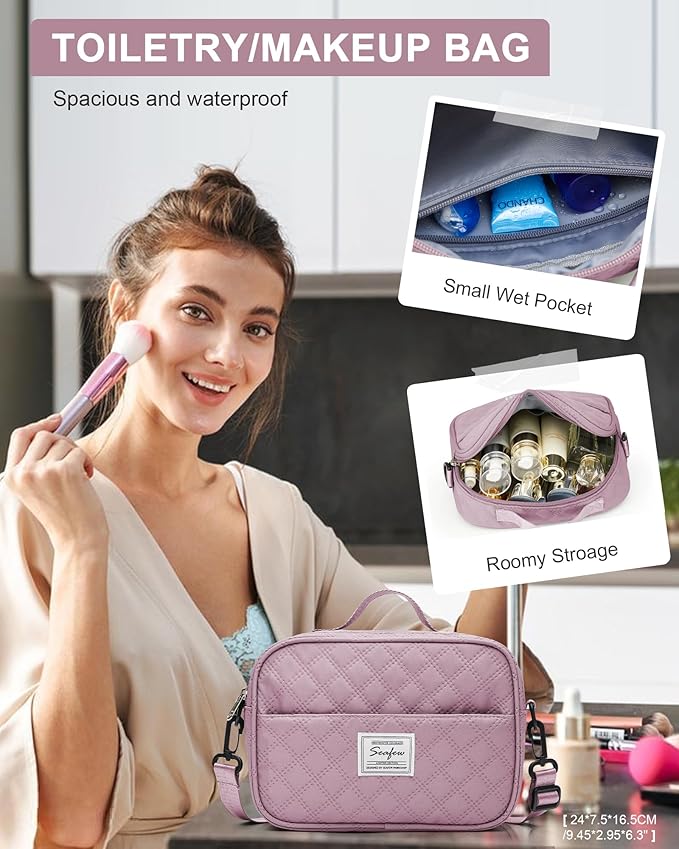 Gym Bag Womens,Travel Duffel Carry on Bag Sport Tote Bag Weekend Overnight Bag