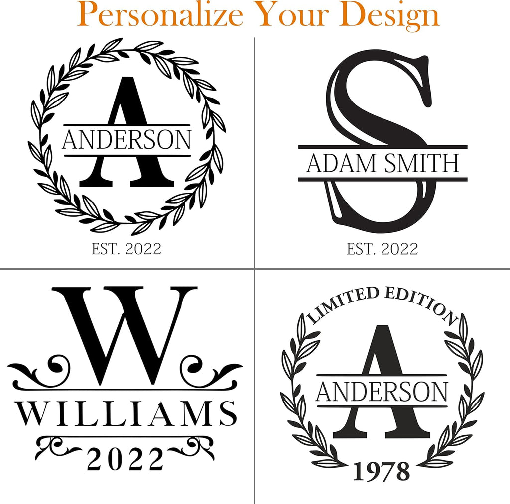 Personalized Whiskey Decanter and Stones Set - Customized Gift for Him - Men, Dad, Father - Engraved Classic Decanter, Glasses, 9 Granite Stones in Container, Coasters, Tongs in Wooden Gift Box