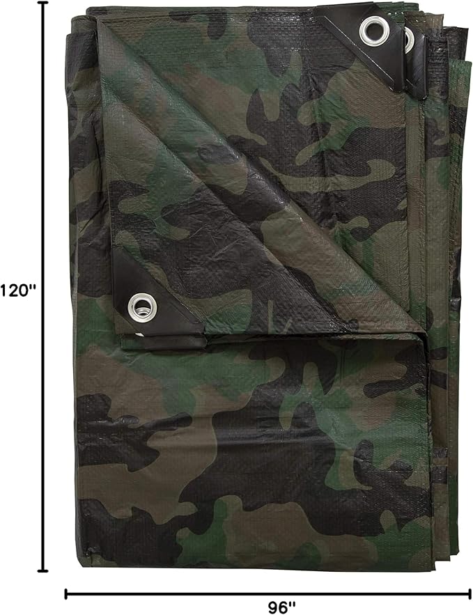 Stansport Camo Medium-Duty Rip-Stop Tarp