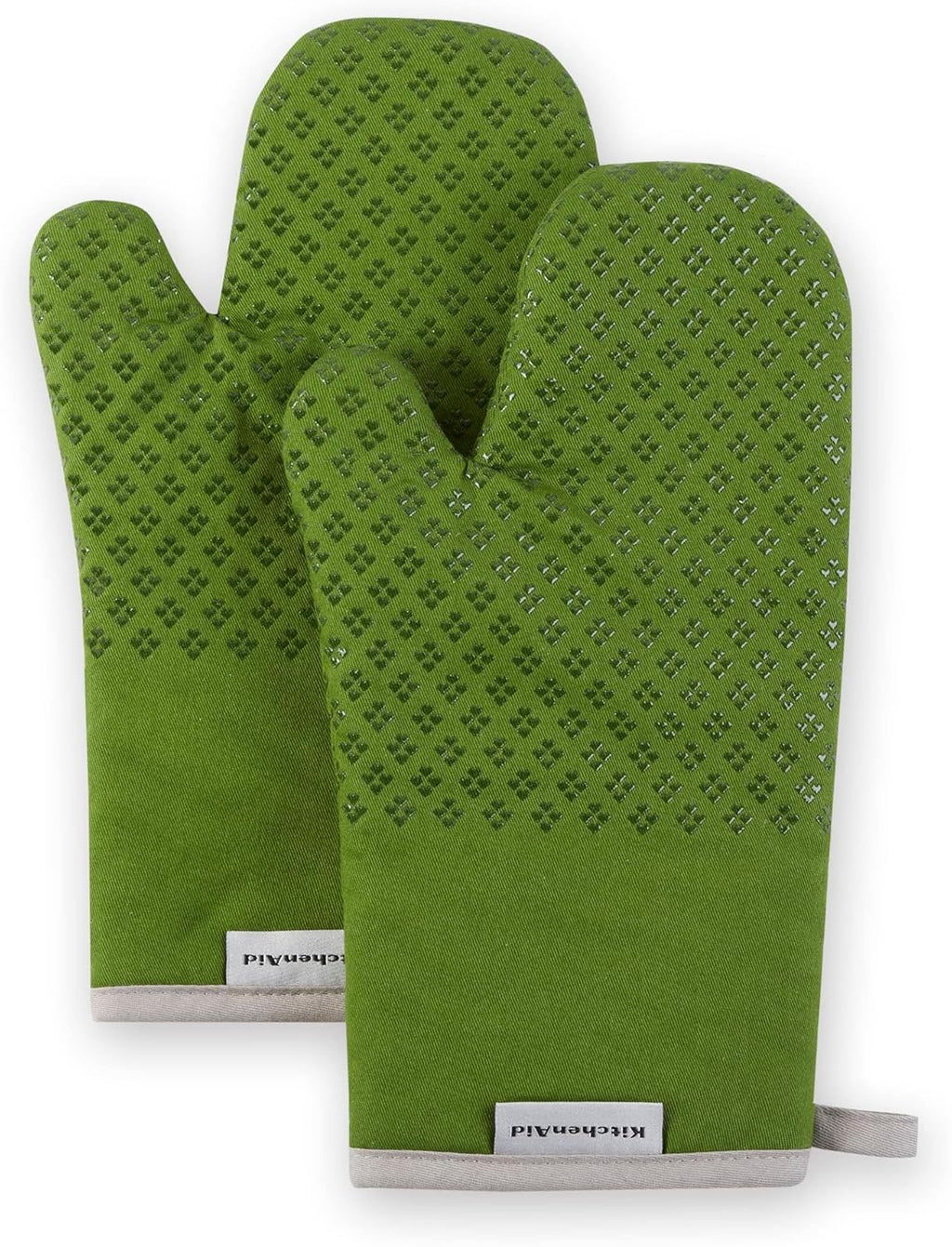 KitchenAid Asteroid Oven Mitt Set, Matcha Green 7"x12.5"