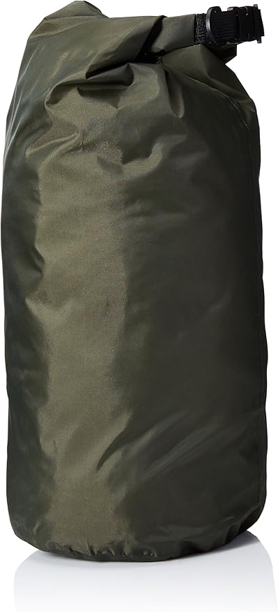 Snugpak Dri-Sak, Waterproof Storage Bag with Roll and Clip Seal, Medium, Olive