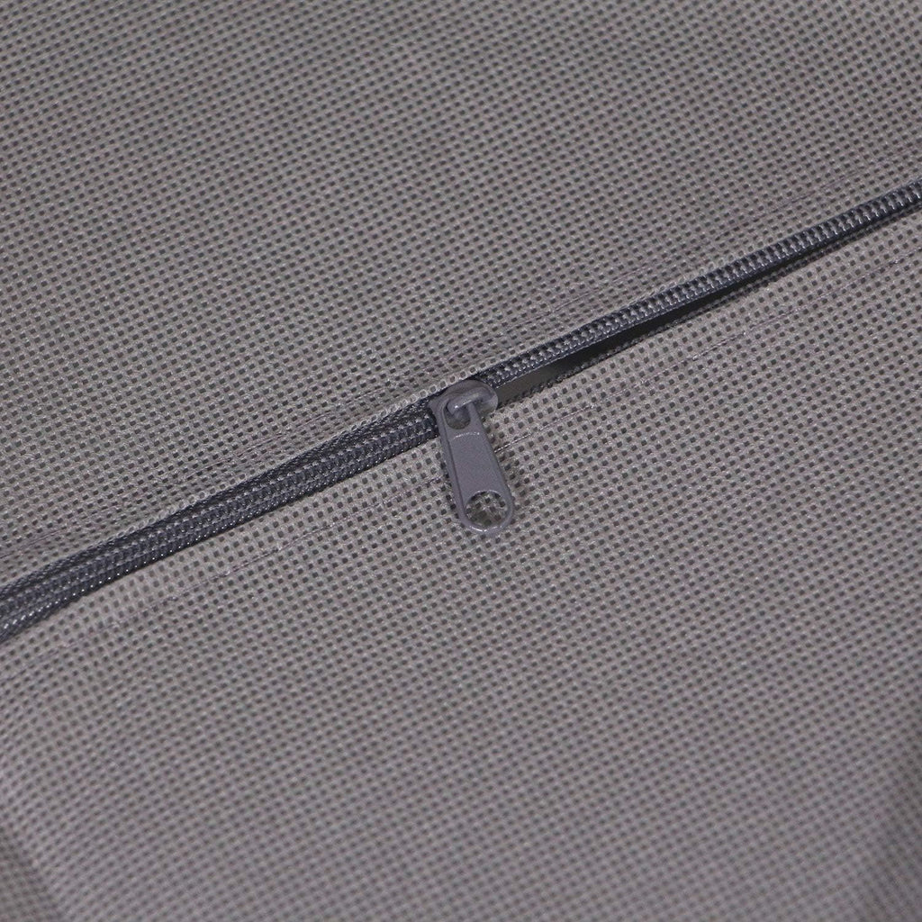 DIOMMELL 12 Pack Foldable Cloth Storage Box Closet Dresser Drawer Organizer Fabric Baskets Bins Containers Divider for Baby Clothes Underwear Bras Socks Lingerie Clothing,M Grey 444