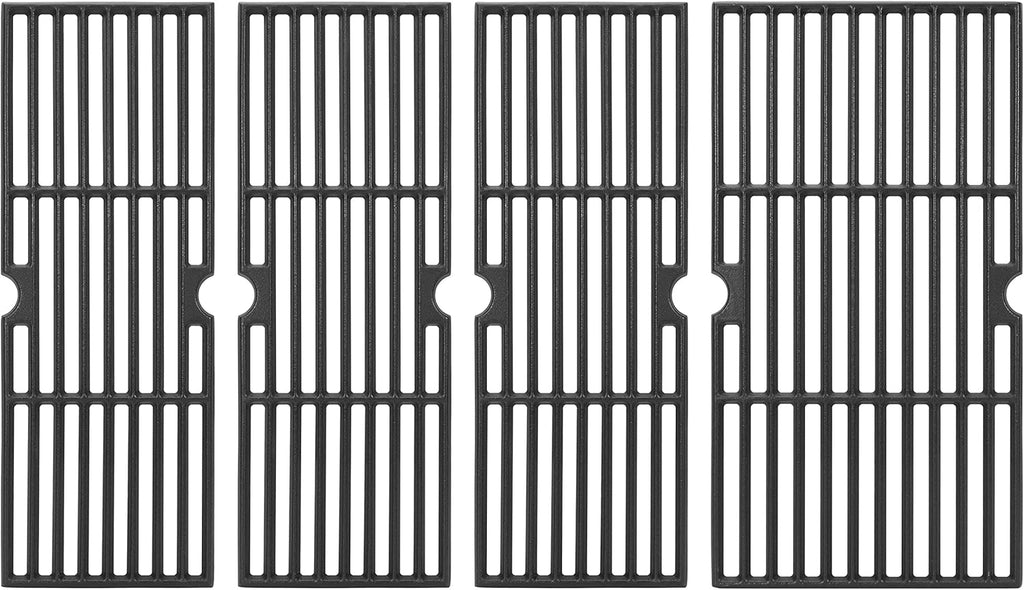 Cast Iron Grill Grates for Charbroil Performance 5 Burner Grills 463275517 463243518 463243519 463275717, Cooking Grids for Charbroil Performance 6 Burner 463274419 Grill, G470-0002-W1 G470-0003-W1