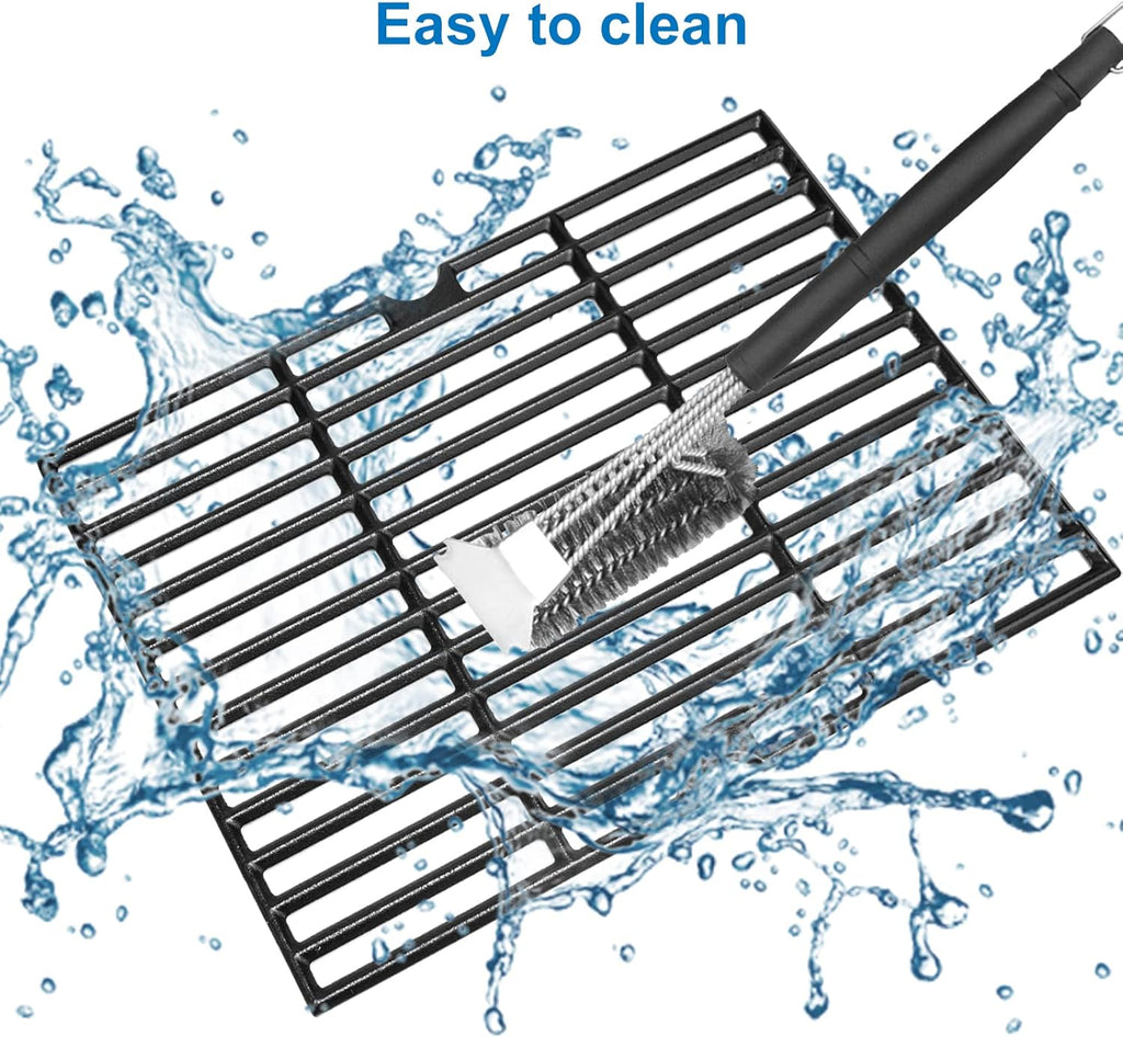 Uniflasy DG1-70-01-634-R Cooking Grid Grates for Dyna-Glo DGF350CSP DGF350CSP-D 2-Burner Open Cart Propane Cast Iron Gas Grill Grate DGF350SNP DGF350SNP-D 101-03011,Grill Grate for Blue Rhino GBC1932L