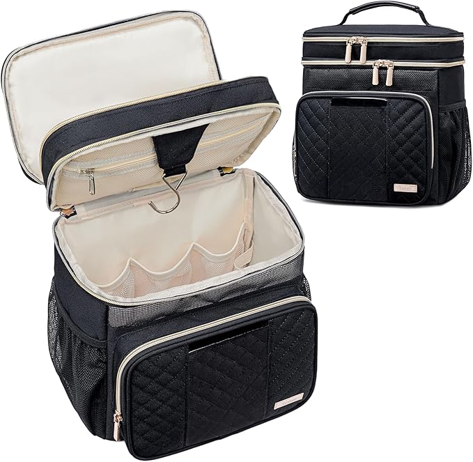 Large Toiletry Bag for Women Men,Bathroom Bag,Water Resistant Portable Shower Caddy for College Dorm,Hanging Toiletry Bags for Traveling,Gym Camping Cruise Ship Travel Essentials Shower Bag