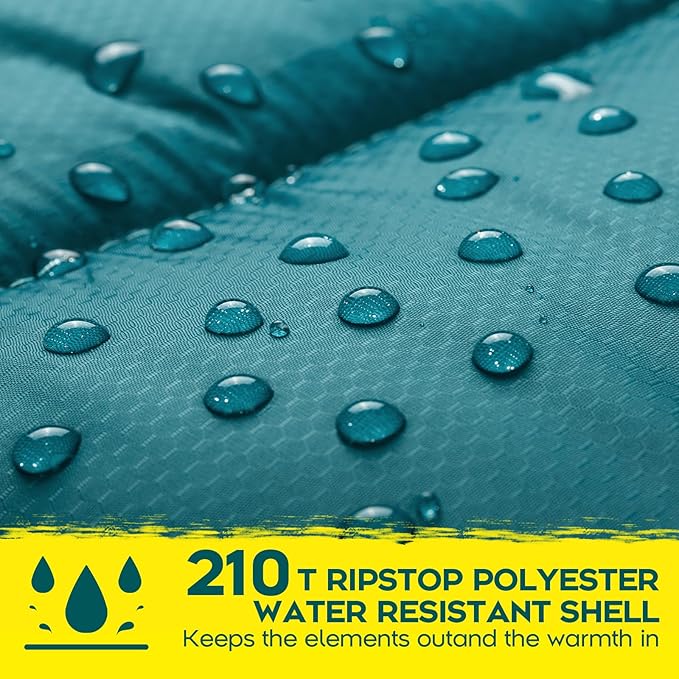 Bessport Sleeping Bag Winter | Flannel Lined 18℉ - 32℉ Extreme 3-4 Season Warm & Cool Weather Adult Sleeping Bags Large | Lightweight, Waterproof for Camping, Backpacking, Hiking