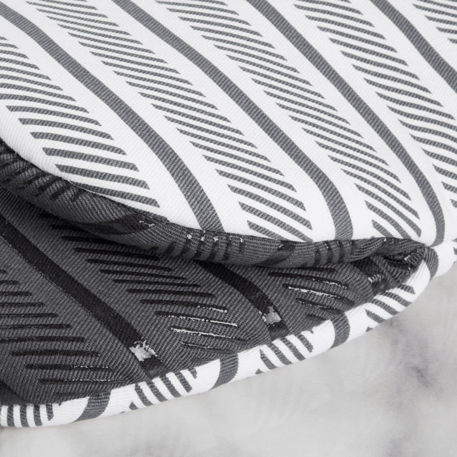 KitchenAid Albany Mini Oven Mitt 2-Pack Set, Charcoal Grey, 5.5"x8"