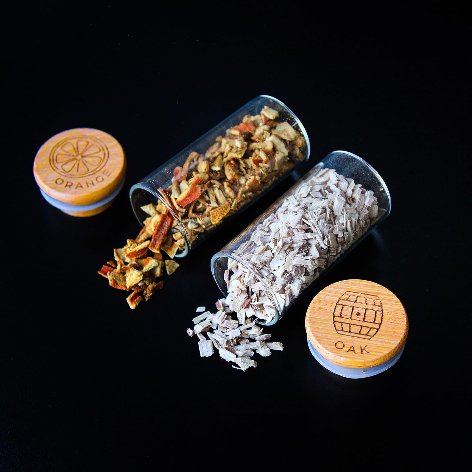 Cocktail Smoker Kit with Bar Stand Smoky Pro with Torch and Selected Wood Chips. All You Need in 1 Set to Smoke Your Whiskey, Bourbon, Scotch, Old Fashioned. A Great Home bar Gift Set!