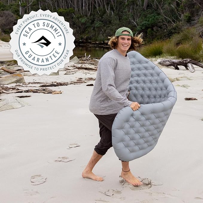 Sea to Summit Ether Light XR Insulated Sleeping Pad, Tapered - Small (66 x 21.5 x 4 inches)