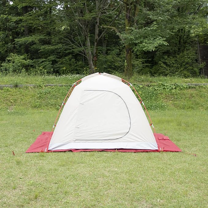 MSR Universal 6-Person Tent Footprint Tarp, Large - 117 x 97 Inches, Red
