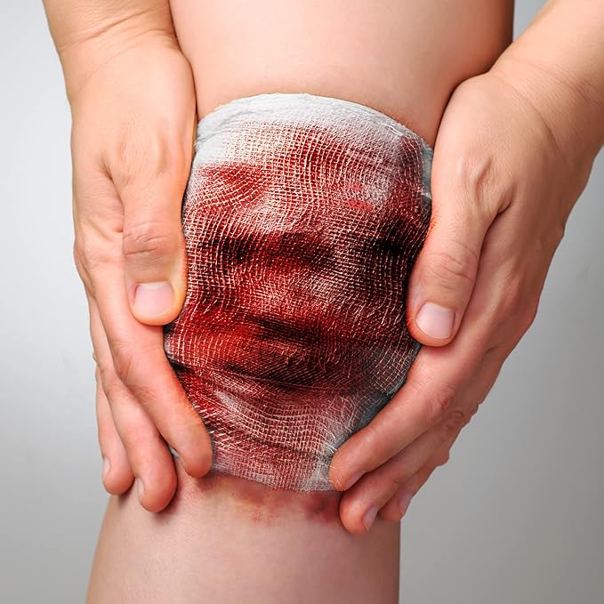 Ever Ready First Aid Compressed Sterile Gauze, 6-Ply Emergency Medical Dressing for First Aid Kits – 4.5” x 4.1 Yards - 1 Pack