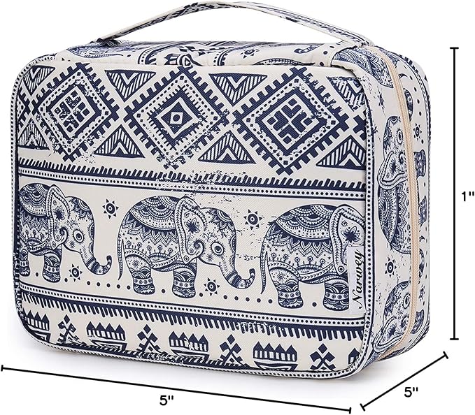 Narwey Hanging Travel Toiletry Bag Cosmetic Make up Organizer for Women and Girls Waterproof