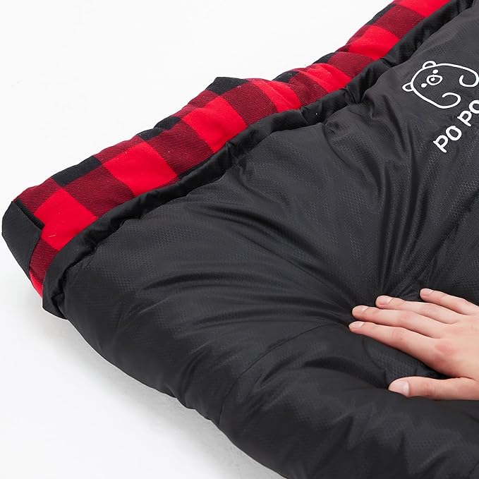 Zero Degree Sleeping Bag for Adults 100% Cotton Flannel Tall and Big
