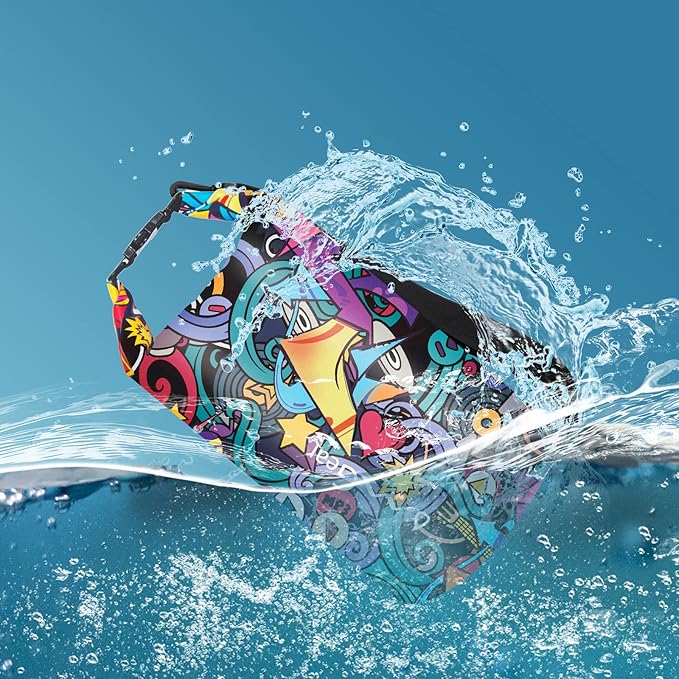 OMGear Waterproof Dry Bag Backpack Phone Pouch 40L/30L/20L/10L/5L Floating Dry Sack for Kayaking Boating Outdoors Activities