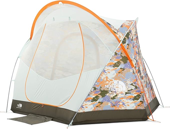 The North Face Homestead Super Dome 4, Sweet Lavender Cloud Camo Print/New Taupe Green, OS