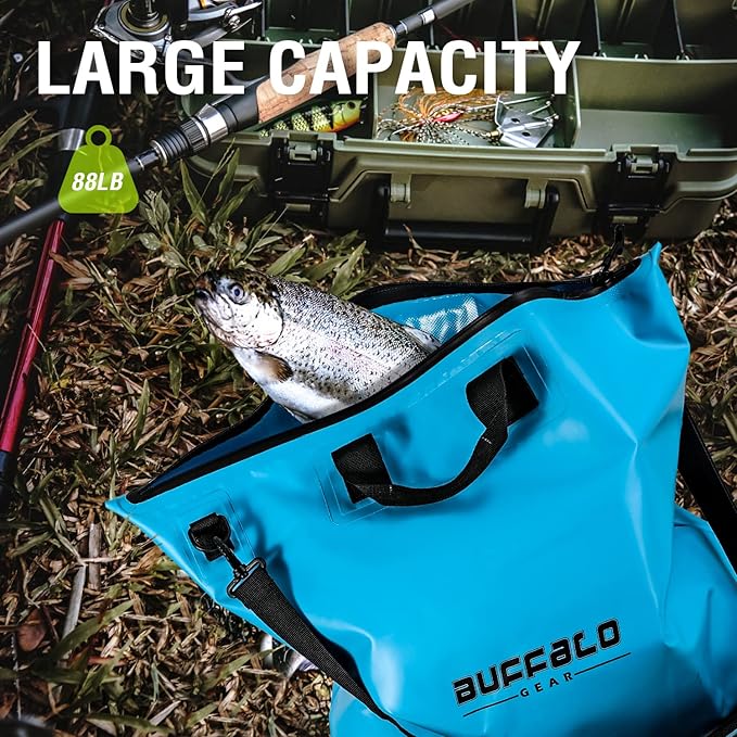Buffalo Gear Fish Bag with Airtight Waterproof Zipper