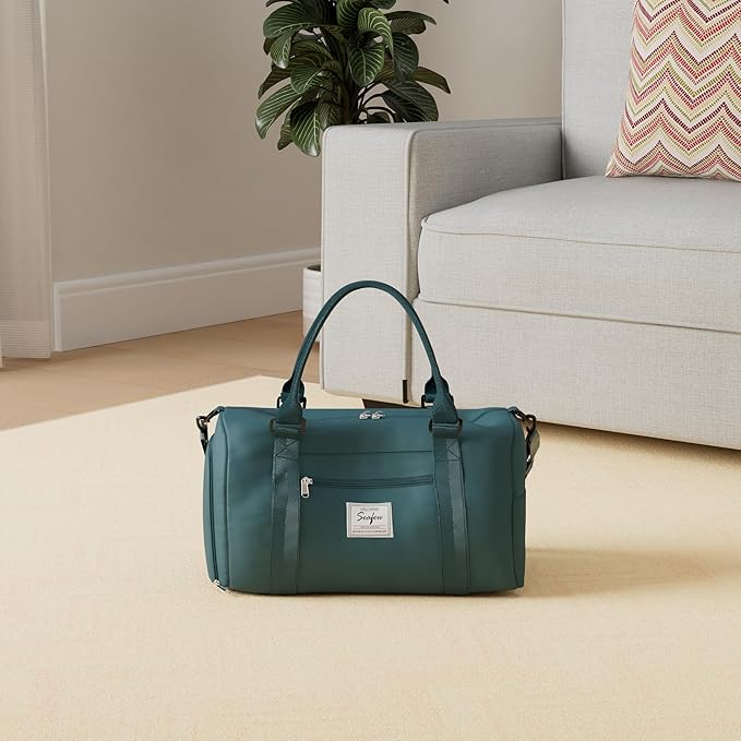 Gym Bag Womens,Travel Duffel Carry on Bag Sport Tote Bag Weekend Overnight Bag