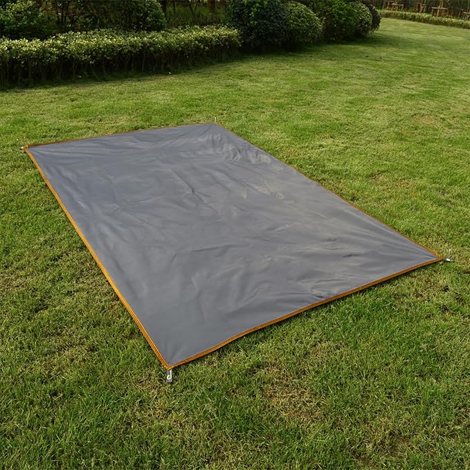 Wind Tour Portable Multifunctional Outdoor Camping Tarp Groundsheet Footprint Lightweight Floor and Ground Tarps for Camping Hiking with Carry Bag (41.3" x 83")