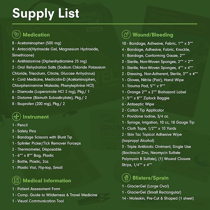 Adventure Medical Kits World Travel First Aid Medical Supply Kit