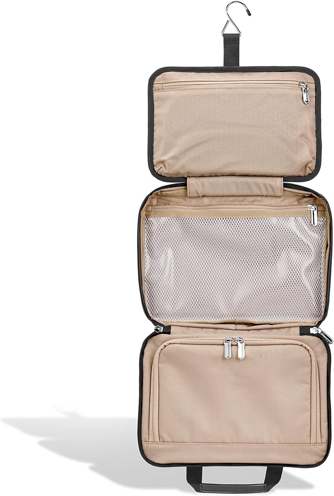 Briggs & Riley Toiletry Kit - Travel Bags for Women & Men, Organizer for Vacation, Dopp Kit for Bathroom Accessories, Makeup, & Skincare