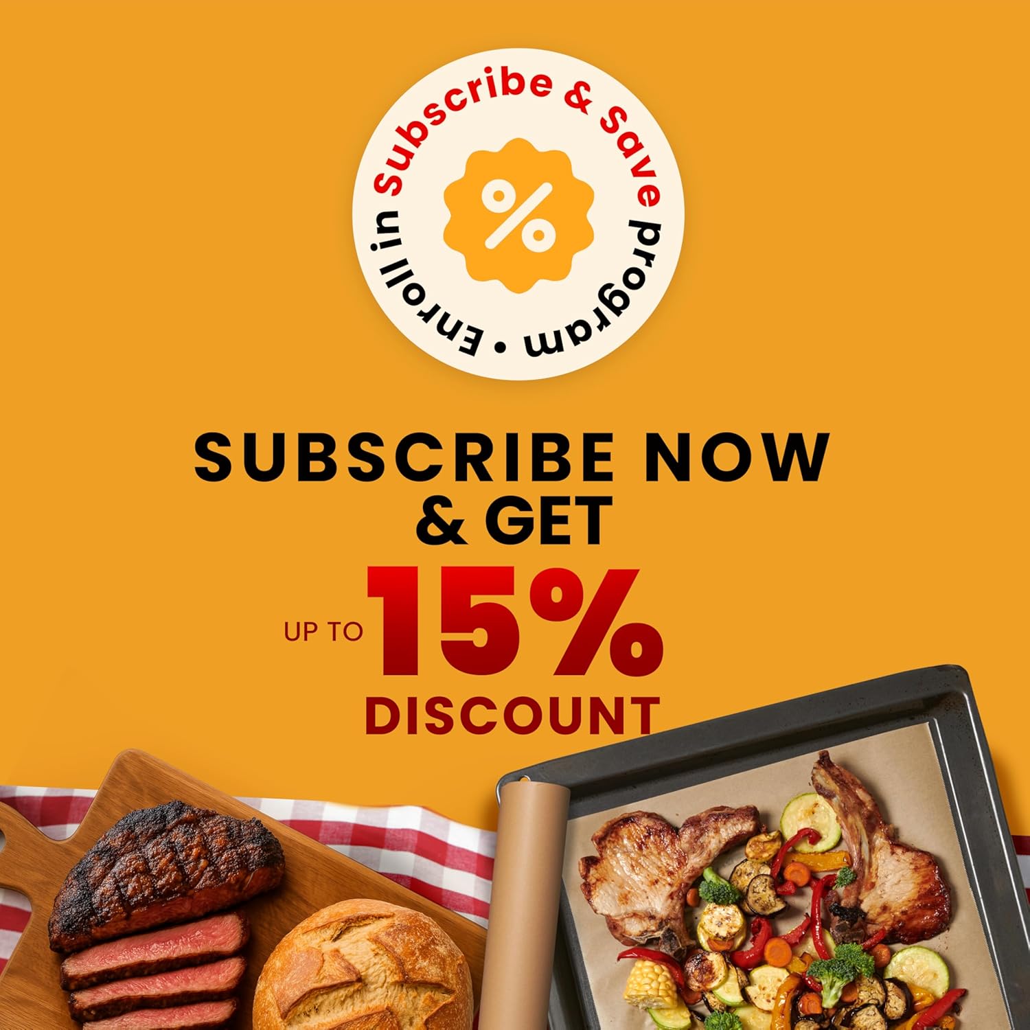 260 Sq.Ft Unbleached Parchment Paper for Baking – Roll with Cutter, Heavy Duty Non-Stick Brown Parchment for Baking, Cooking, Grilling, Steaming and Air Fryer, 15in x 210ft by Baker’s Signature