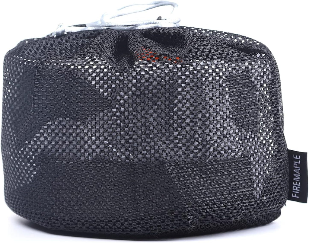 Fire-Maple Feast 4 Piece Camping Cookware Cookware Cookware Kit Outdoor Cookware Set with Pots, Kettle, Saucepans and Spatula for Hiking Fishing Picnic