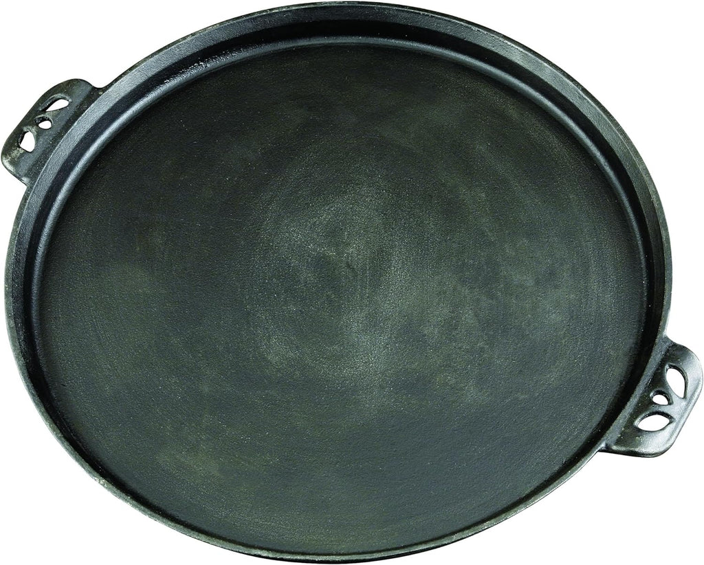 Camp Chef 14-Inch Cast Iron Pizza Pan, 14 inches, Black