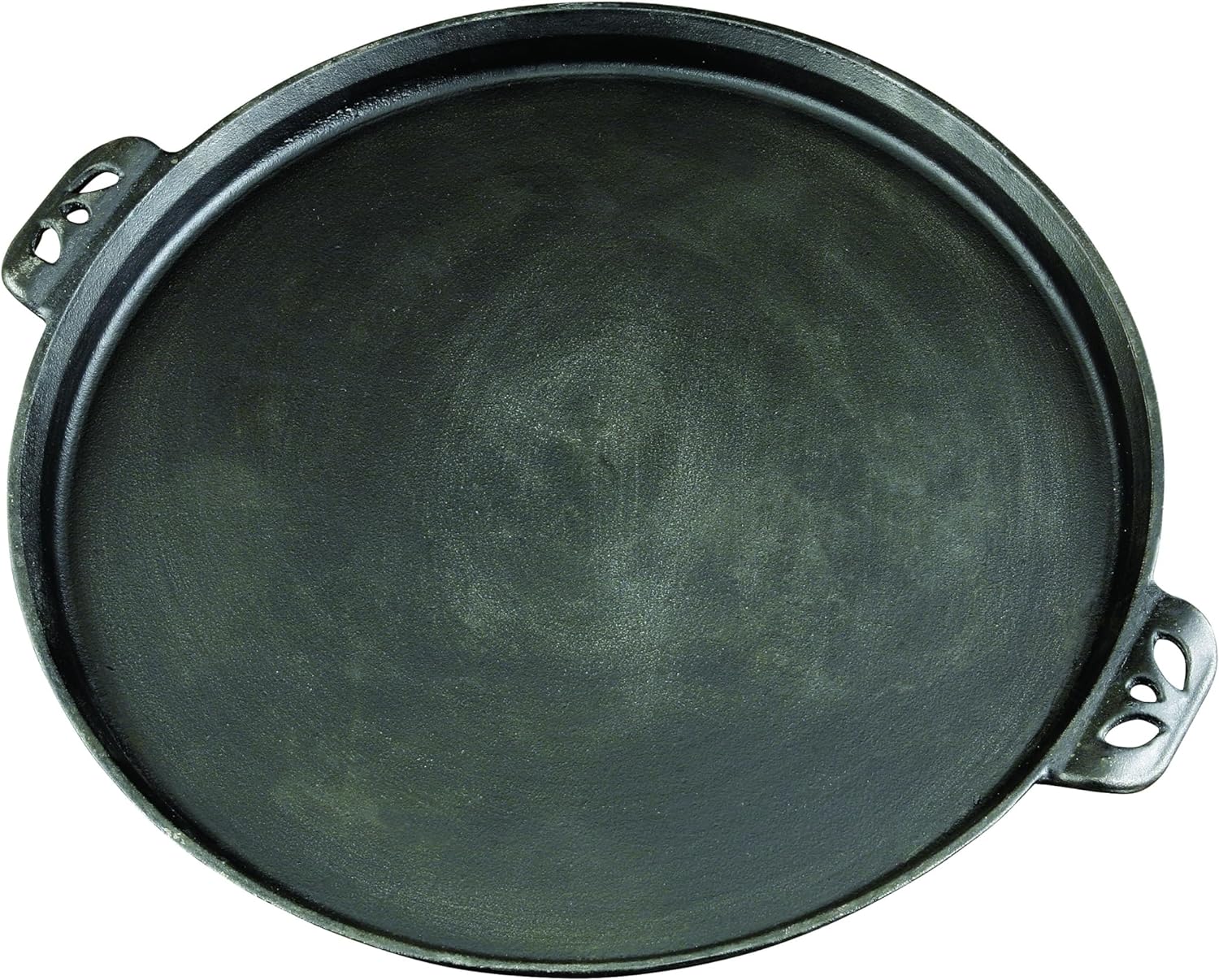 Camp Chef 14-Inch Cast Iron Pizza Pan, 14 inches, Black