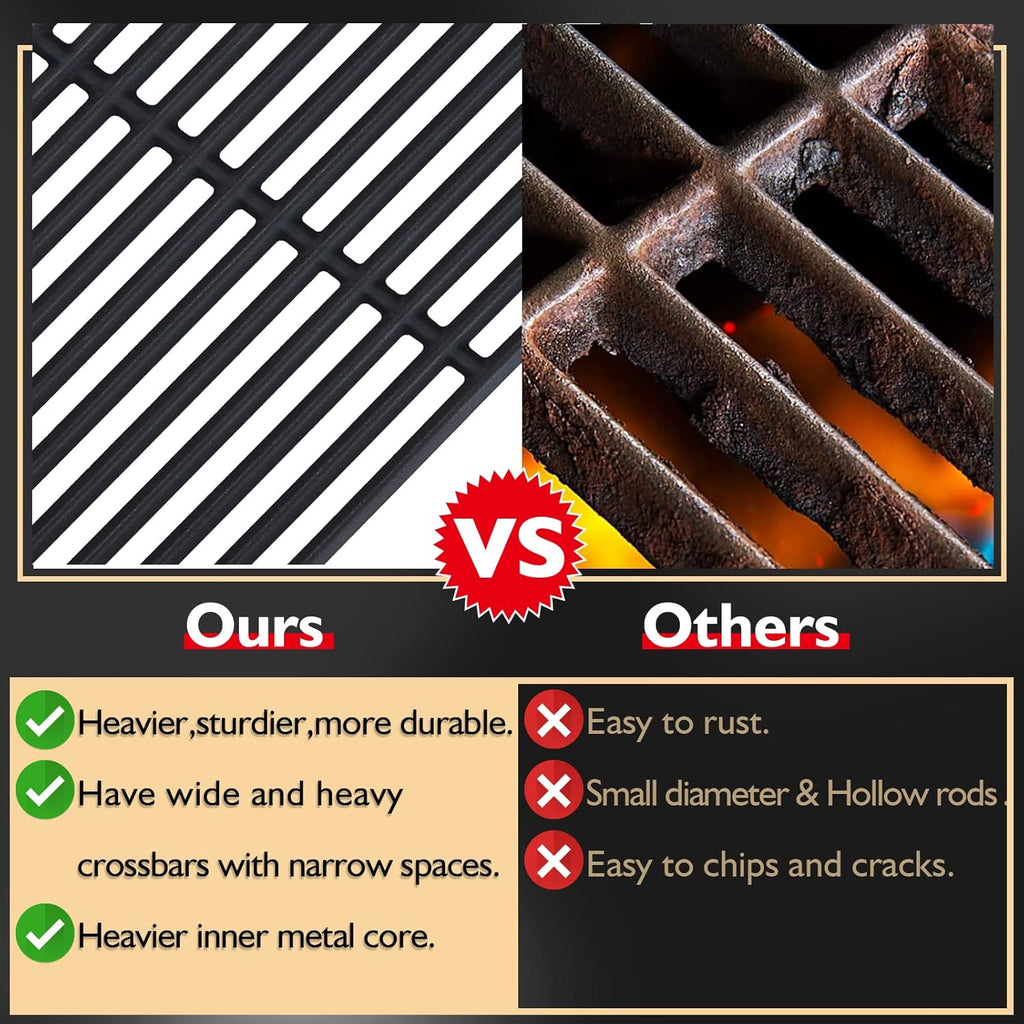 463230515 463239915 Grill Grates Replacement Parts for Charbroil 5 6 Burner G432-001N-W1 463240115 463230512 463230514 463252113 463252114 Charbroil Grill Parts Cast Iron Kenmore Cooking Grates
