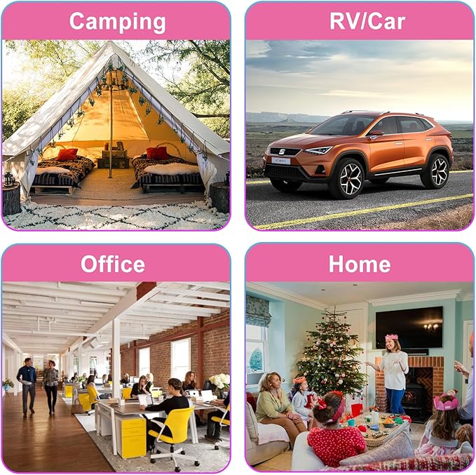 274PCS Travel First Aid Kit Supplies for Business, Emergency Backpacking Essentials Items Trauma First Aid Survival Kits for Outdoor Adventure, Pink Monoki