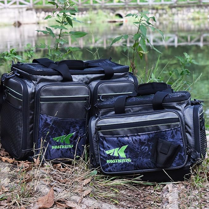 KastKing Fishing Gear & Tackle Bags - Saltwater Resistant Fishing Bags - Fishing Tackle Storage Bags