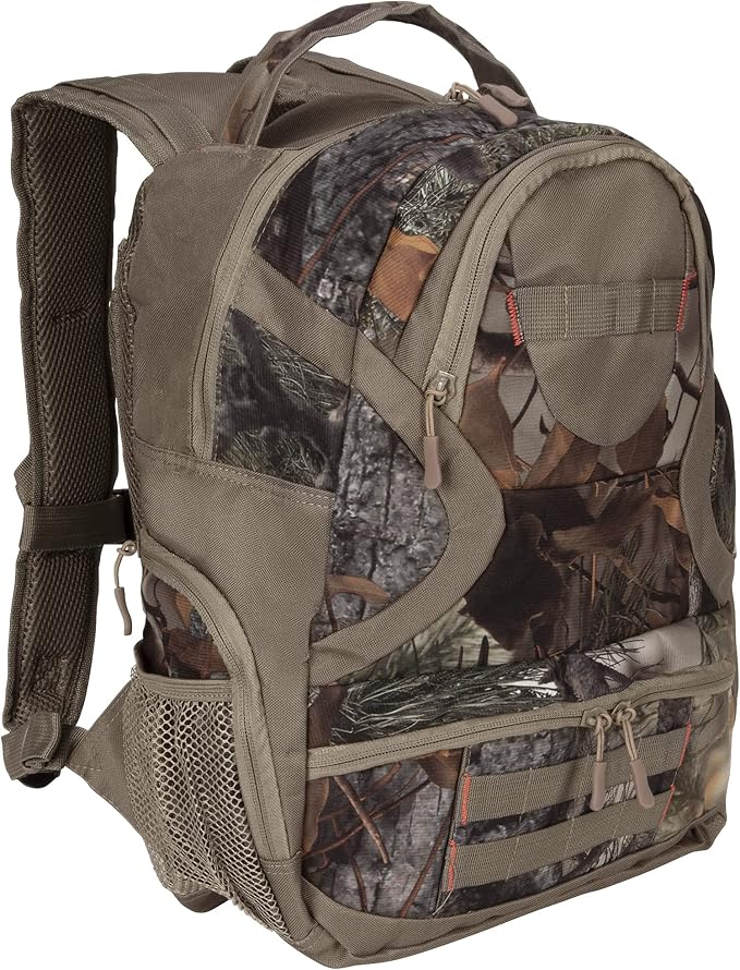 North Mountain Gear Hunting Backpack - Lightweight + Waterproof + Small Hunting Pack - Woodland Brown