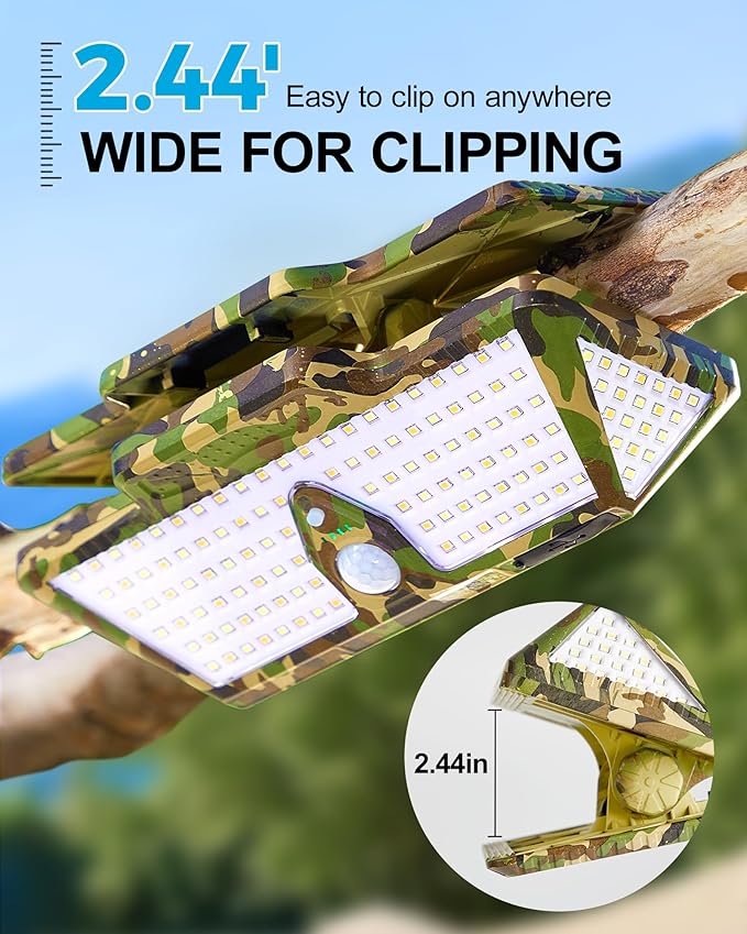 1500Lumens High Bright Solar Camping Lights, 208LEDs Solar Powered & USB Rechargeable Tent Lights,IP68 Waterproof Portable Outdoor Camping Light Solar Powered for Emergency Power Outage