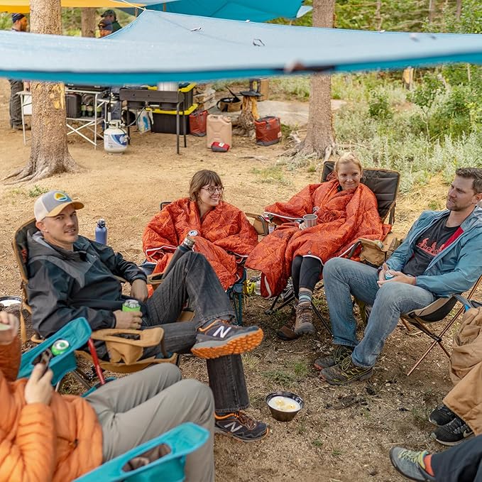 Kelty Noah’s Tarp Sun Shelter and Multi-Use Awning Rainfly, Portable Canopy UV Protection, Waterproof + Durable, 3 Sizes for Customized Pitch