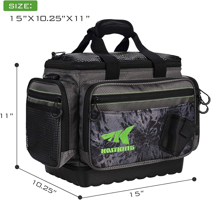 KastKing Fishing Gear & Tackle Bags - Saltwater Resistant Fishing Bags - Fishing Tackle Storage Bags