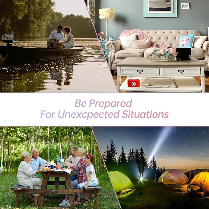 277PCS First Aid Kit for Home Emergency Kit Home Supplies First Aid Kits for Car Camping Essentials for Adventures Boat Public Red Monoki