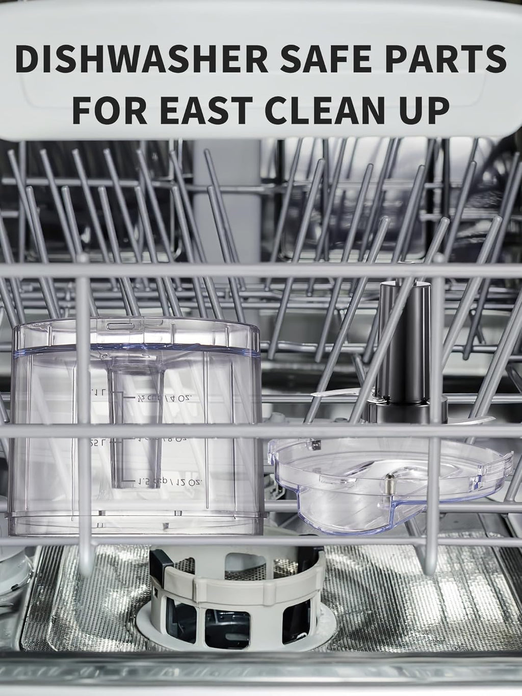 1.5-Cup One-Touch Electric Food Chopper, 100W Mini Food Processor Meat Grinder, Mix, Chop, Mince and Blend Vegetables, Fruits, Nuts, Meats, Stainless Steel Blade (Black)