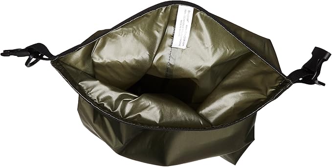 Snugpak Dri-Sak, Waterproof Storage Bag with Roll and Clip Seal, Medium, Olive