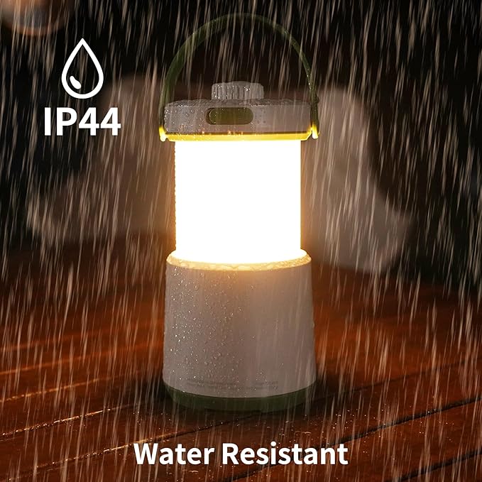 2PK LED Camping Lantern Rechargeable, 800LM, 230Hours Runtime, 5 Modes Camping Light with Red Light, IPX4 Waterproof Lantern Flashlight for Hurricane,Emergency,Power Outages,Home,Hiking