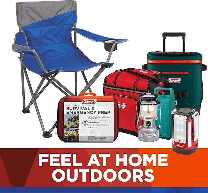 Coleman All Purpose Mini First Aid Kit - Compact & Affordable Emergency Preparedness with First Aid Assortment - 27 Pieces – Travel Friendly