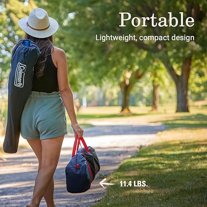 Coleman Skyshade Screen Dome Canopy Tent, 8x8/10x10ft Portable Screen Shelter with Easy Setup for Bug-Free Lounging, Great for Beach, Yard, Picnic, Park, Camping, & More