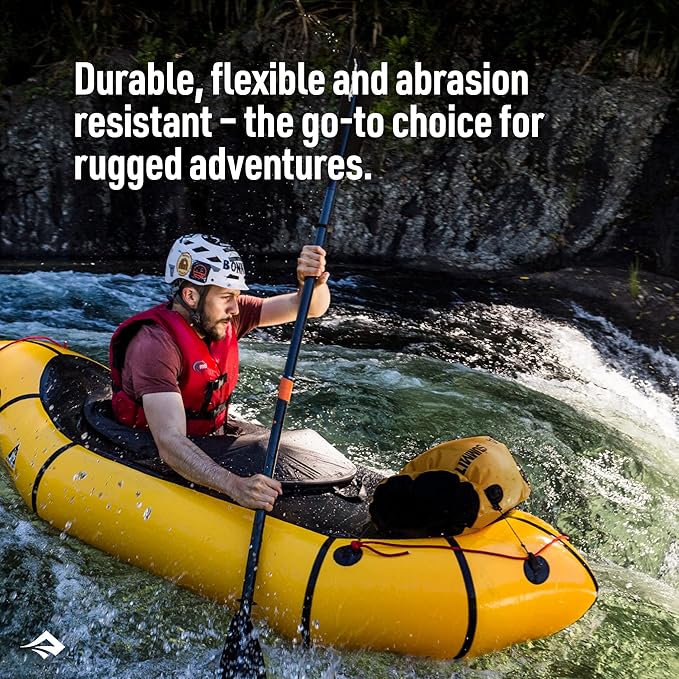 Sea to Summit Big River Dry Bag, Heavy-Duty Dry Storage, 20 Liter, Surf Blue